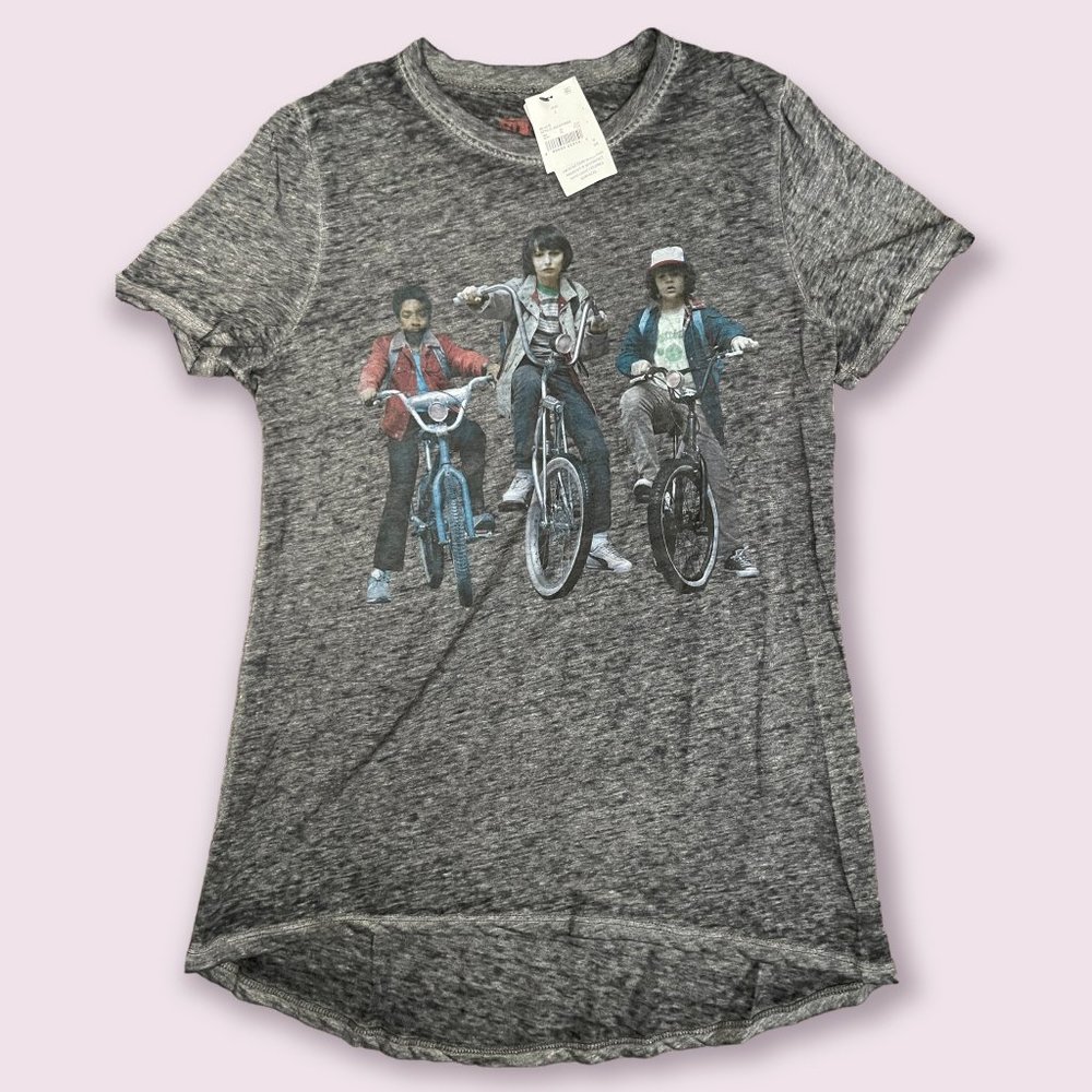 Netflix Stranger Things Women's T-Shirt Short Sleeve Scoop Neck - FREE SHIP